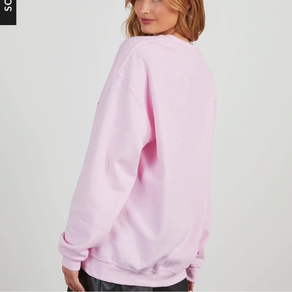 Pink Christmas The Most Wonderful Time of the Year Sweatshirt - Picture 3 of 4